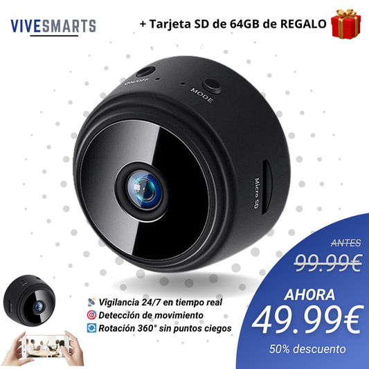 Guardian360™ - MiniCamara de Vigilancia